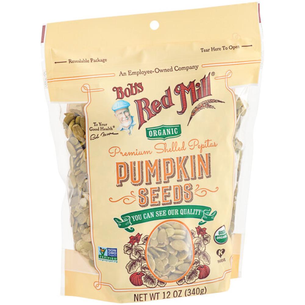 Bob's Red Mill Organic Raw Pumpkin Seeds 12 oz.