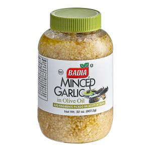 Badia Minced Garlic in Olive Oil 32 oz. This is for 1 Jar.