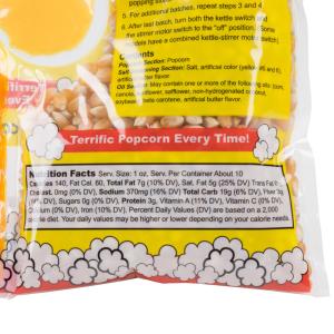 Carnival King All-In-One Popcorn Kit for 8 oz. to 10 oz. Poppers - 24/Case