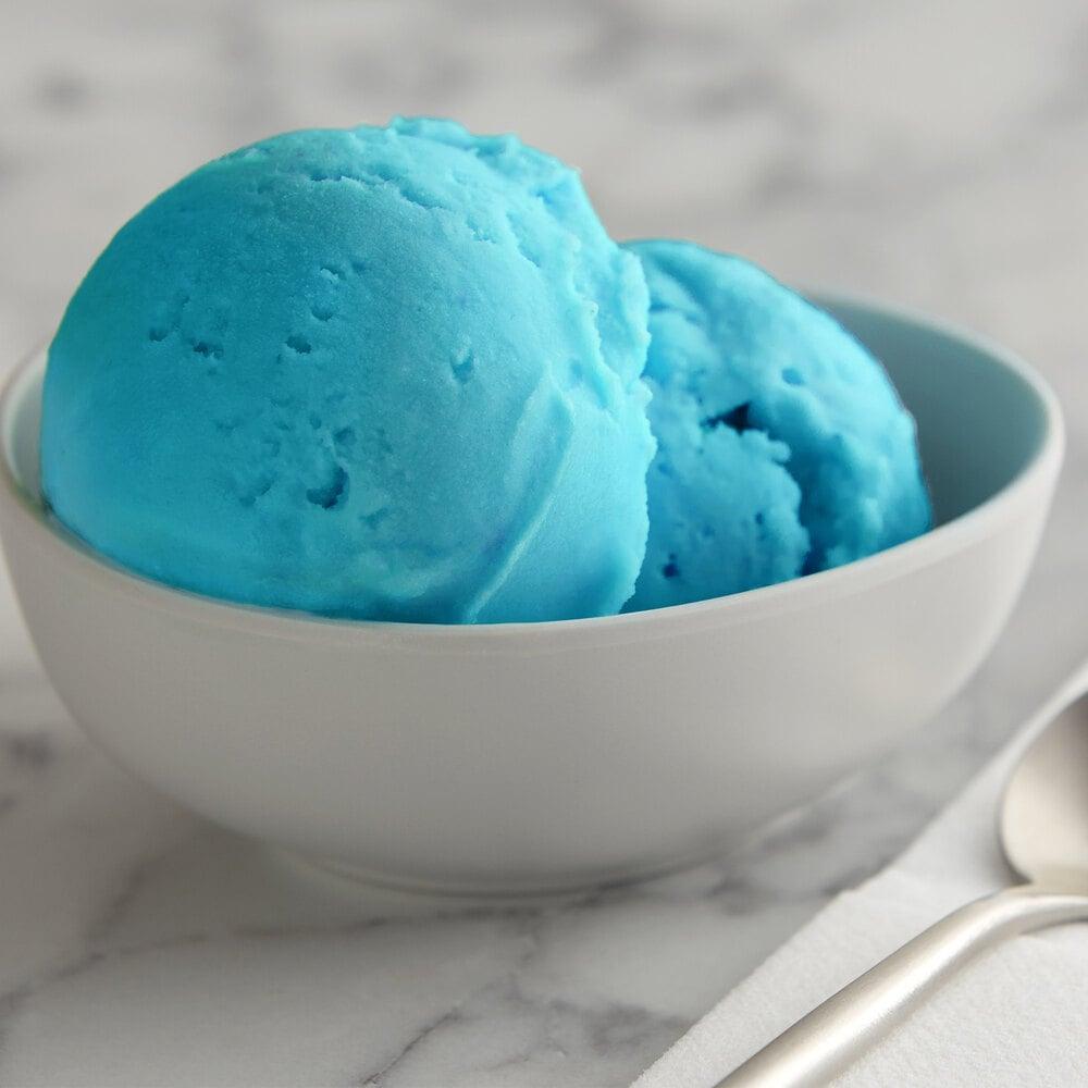 1 Case of Blue Raspberry Water Ice Base - 4 one gallon per case