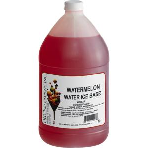 1 Case of Watermelon Water Ice Base - 4 one gallon per case