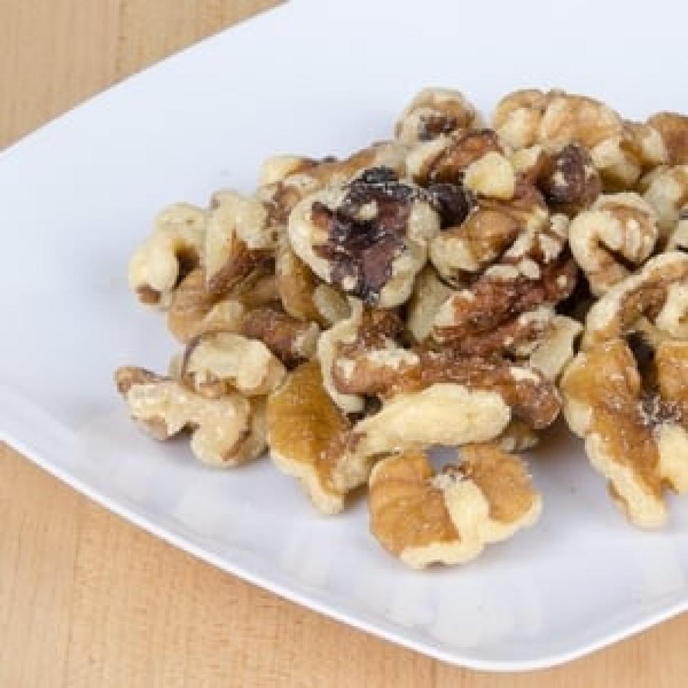 Hickory Harvest Raw Walnut Halves and Pieces 5 lb.