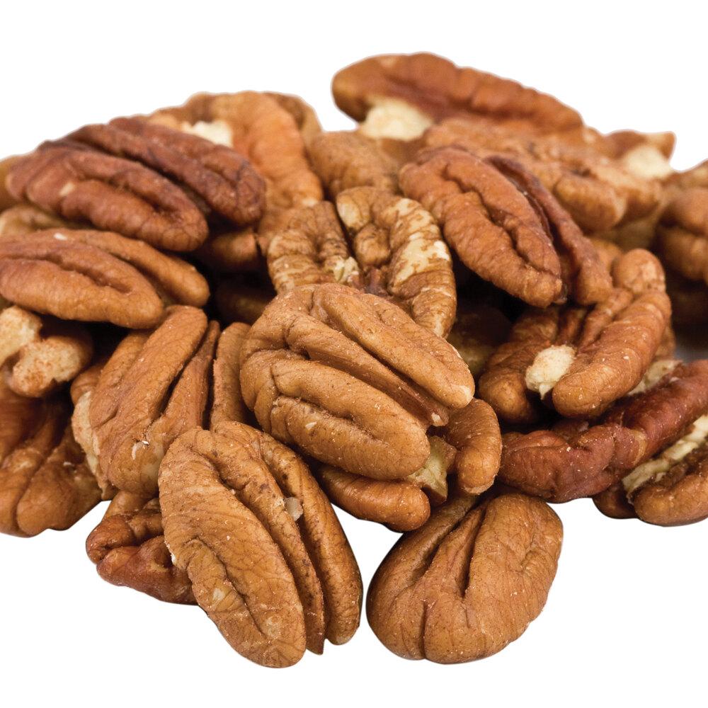 Hickory Harvest Jr. Mammoth Raw Pecan Halves 5 lb.