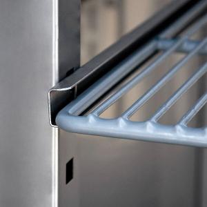 Avantco SS-2R-4-HC 54" Stainless Steel Solid Half Door Reach-In Refrigerator