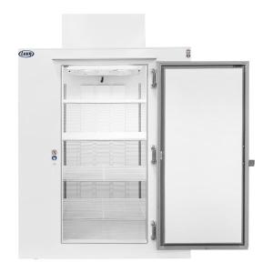 S40 50 1/2" Outdoor Refrigerator with Straight Front, Steel Doors, and 4 Shelves