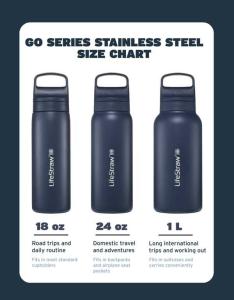 LifeStraw Go Series Stainless Steel 18 oz