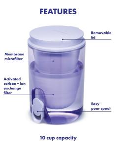 LifeStraw Home Studio Filter / Dispenser - Pink
