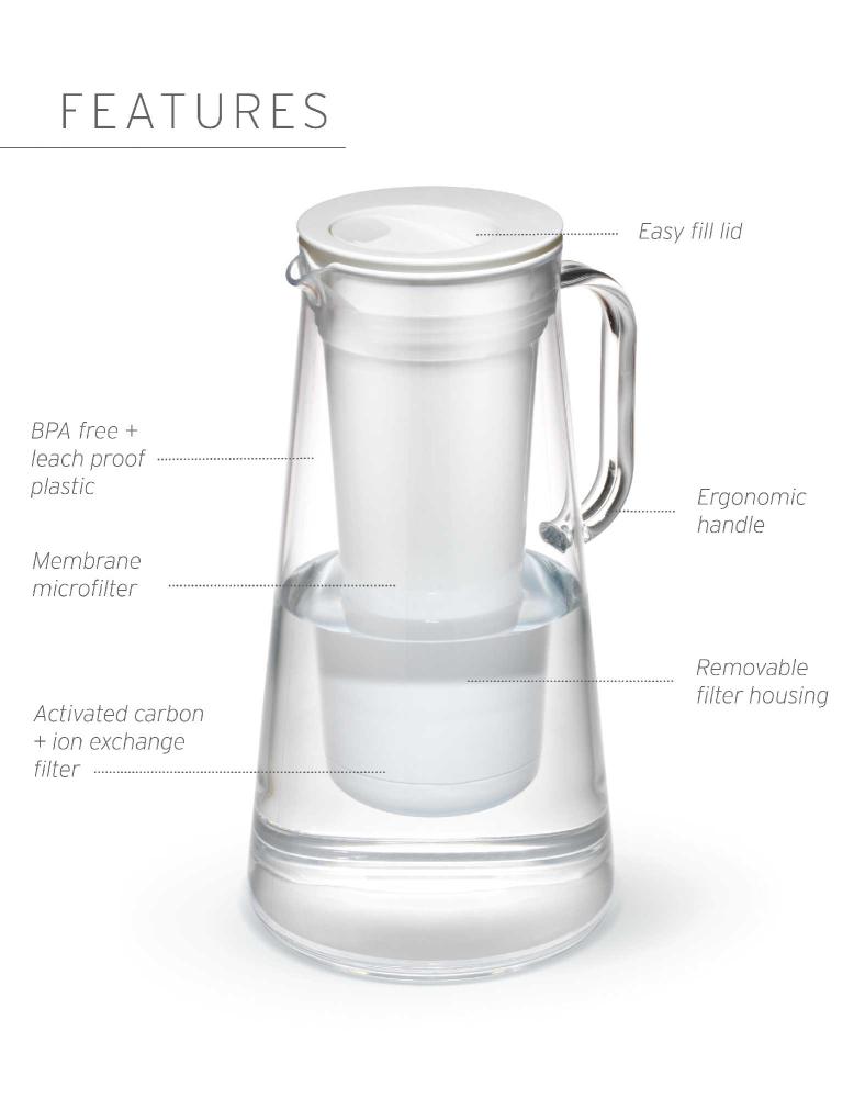 LifeStraw Home 7-Cup Plastic