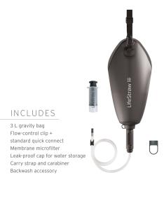 LifeStraw Peak Series Gravity Filter System – 3L