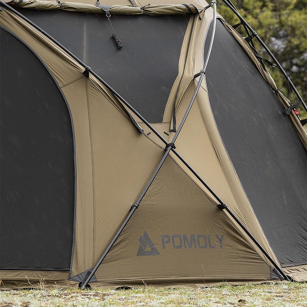 POMOLY Sphere X8 | Freestanding Dome Camping Hot Tent 8P |New Arrival 2025