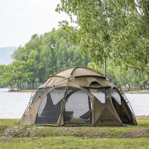 POMOLY Sphere X8 | Freestanding Dome Camping Hot Tent 8P |New Arrival 2025