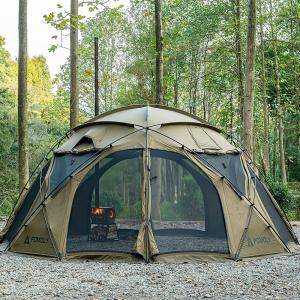 POMOLY Sphere X8 | Freestanding Dome Camping Hot Tent 8P |New Arrival 2025