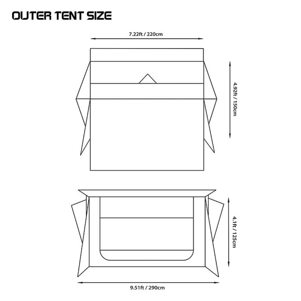 STOVEHUT | Ultralight Shelter Camping Tent | POMOLY New Arrival 2025