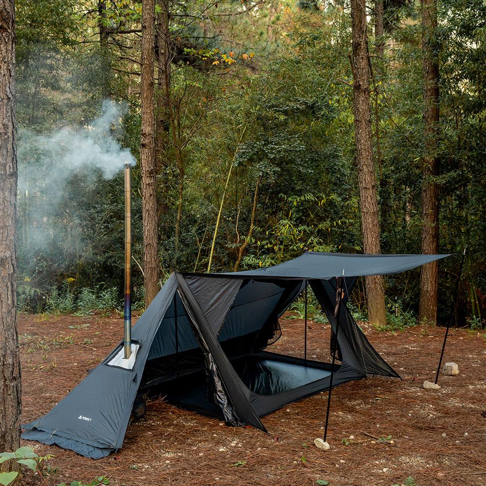 STOVEHUT 20 Blue Grey | Shelter Hot Tent | POMOLY New Arrival 2025