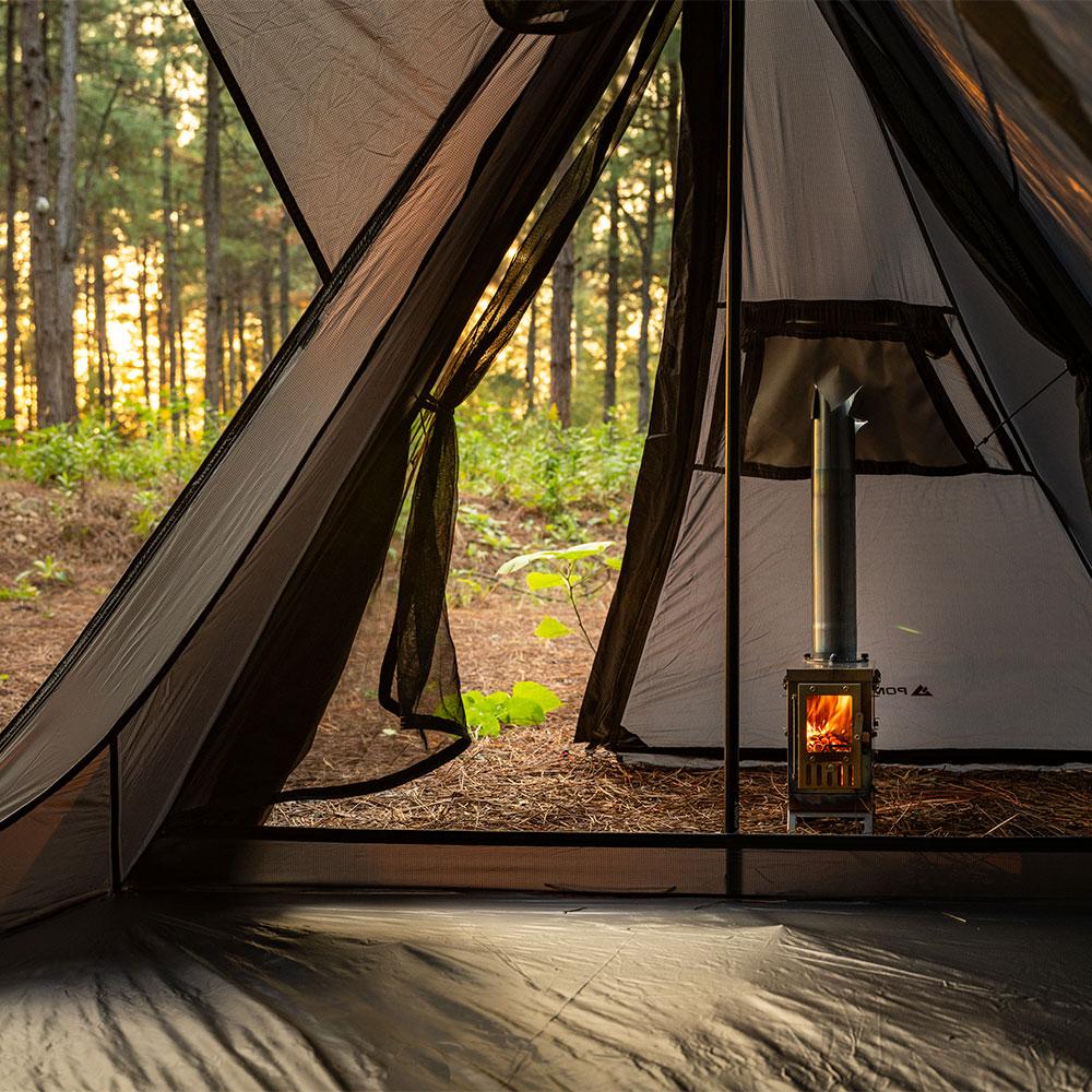 STOVEHUT 20 Blue Grey | Shelter Hot Tent | POMOLY New Arrival 2025