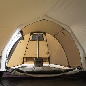 Flame Retardant Ground Sheet For Locomotive Tent Series (Stove Area)