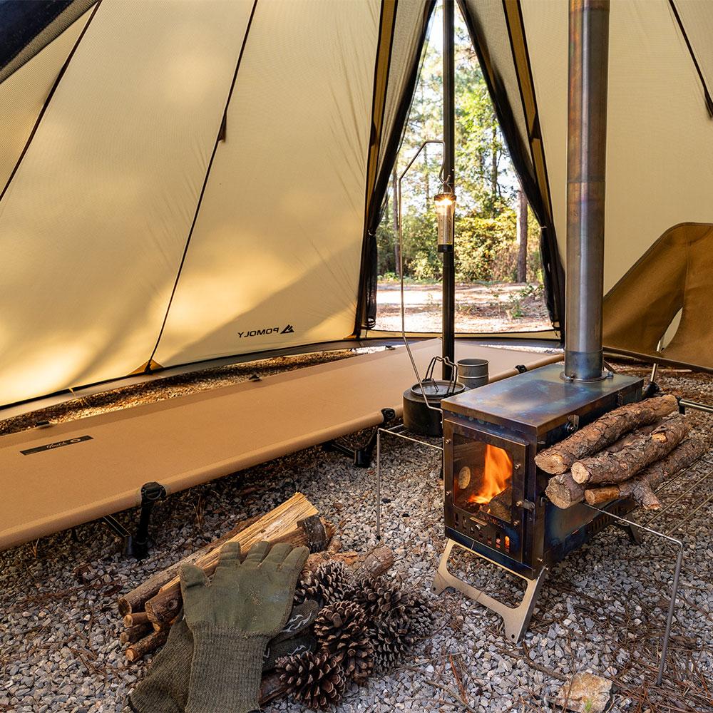 Circle 2 | Outdoor Hot Tent | Tipi Camping Hot Tent | POMOLY New Arrival 2025