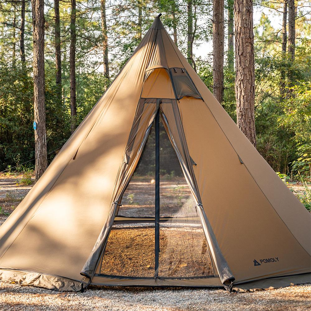 Circle 2 | Outdoor Hot Tent | Tipi Camping Hot Tent | POMOLY New Arrival 2025