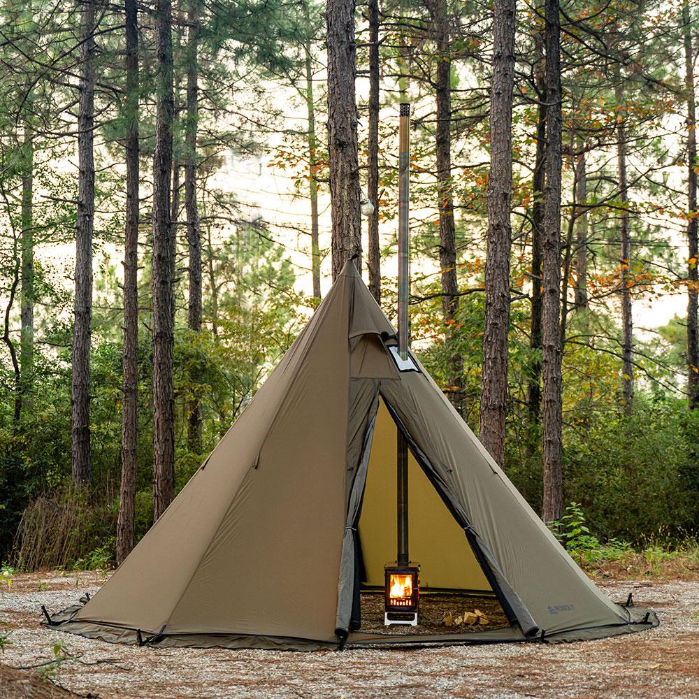 Circle 2 | Outdoor Hot Tent | Tipi Camping Hot Tent | POMOLY New Arrival 2025