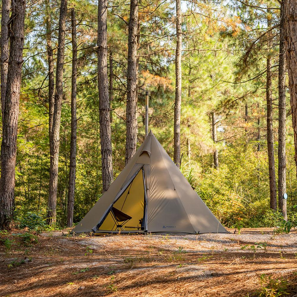 Circle 2 | Outdoor Hot Tent | Tipi Camping Hot Tent | POMOLY New Arrival 2025