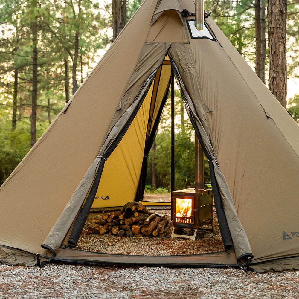 Circle 2 | Outdoor Hot Tent | Tipi Camping Hot Tent | POMOLY New Arrival 2025