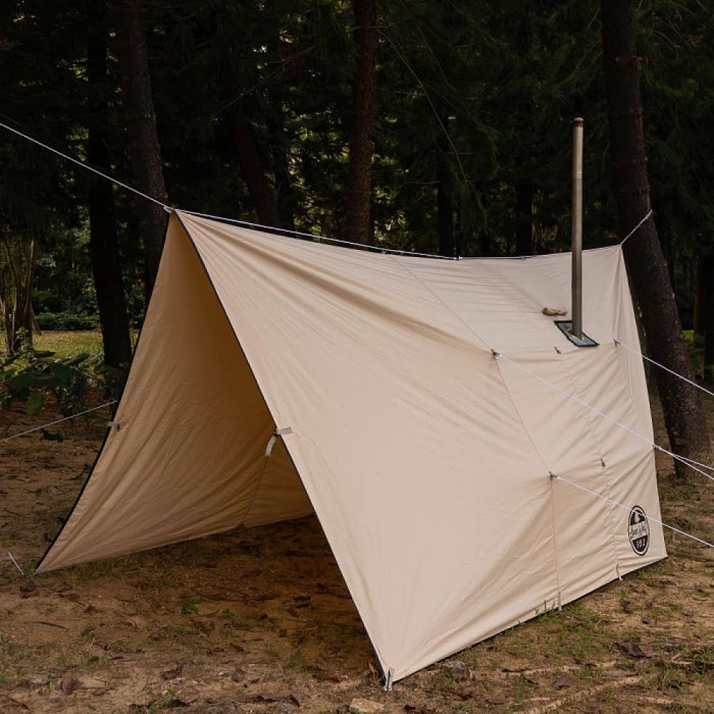 Rhombus Hammock Hot Tarp | Lonewolf902 Canvas Hot Shelter for Hammock Camping