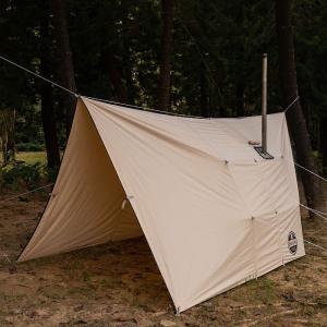 Rhombus Hammock Hot Tarp | Lonewolf902 Canvas Hot Shelter for Hammock Camping