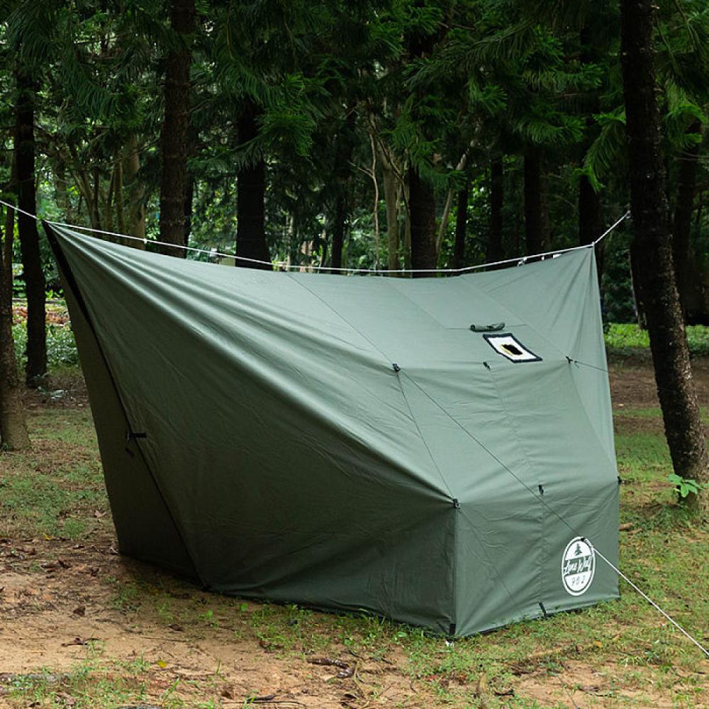Rhombus Hammock Hot Tarp | Lonewolf902 Canvas Hot Shelter for Hammock Camping