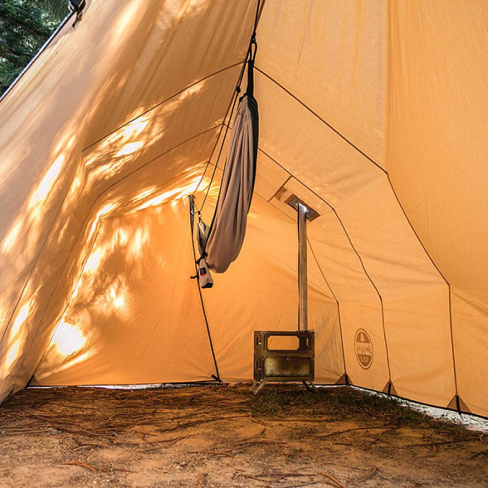 Rhombus Hammock Hot Tarp | Lonewolf902 Canvas Hot Shelter for Hammock Camping