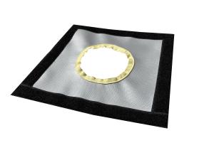 Fireproof Stove Jack Cloth For Hot Tent DIY Stovepipe Hole for use with Pomoly Tents!