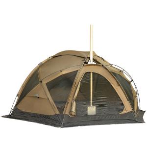 POMOLY Dome X4 Pro | Freestanding Tent Large Round Hot Tent for 2-4 Person