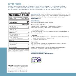 Butter Powder Can, 510 Servings