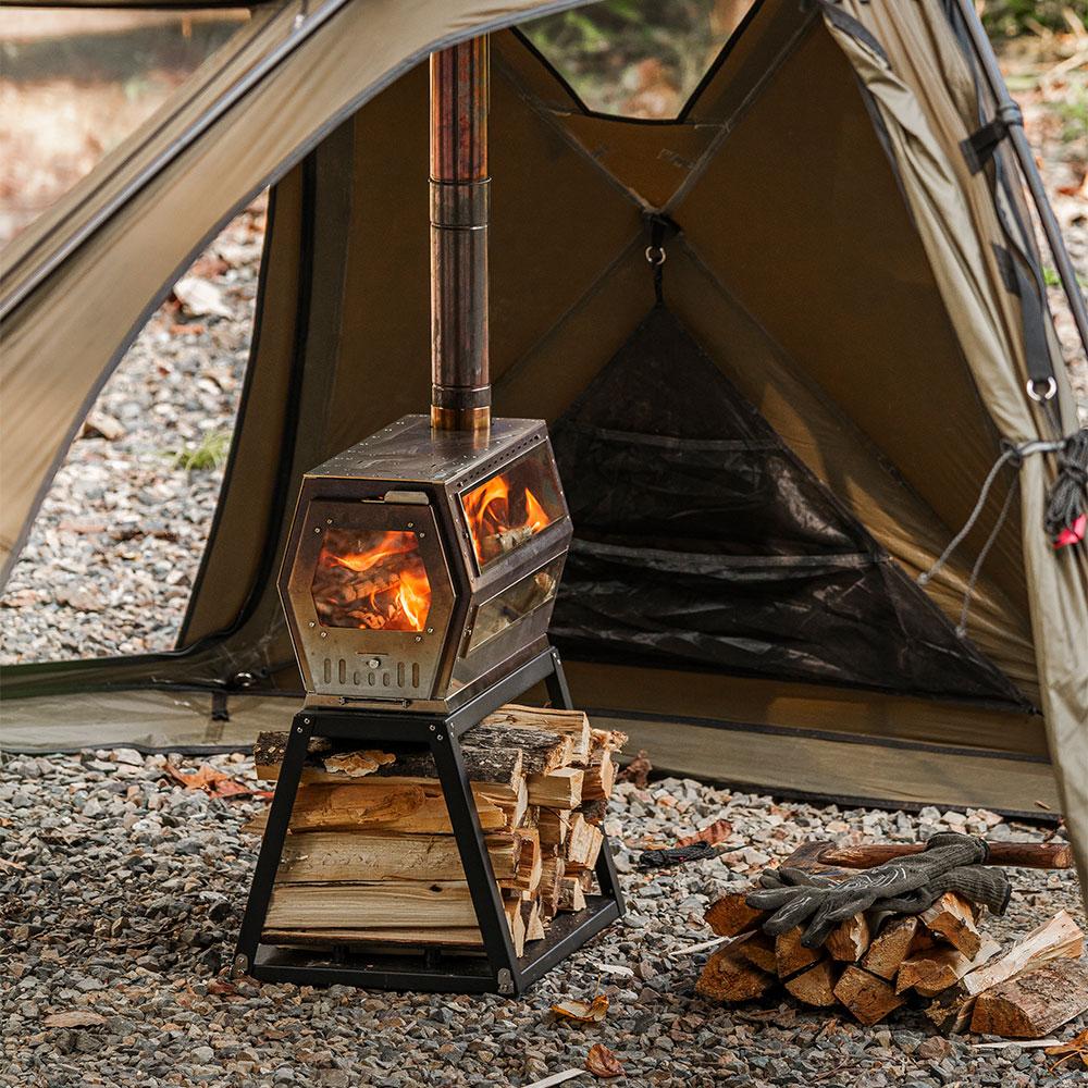 Hive Wood Stove | Hive Hexagon Tent Stove | POMOLY New Arrival 2025