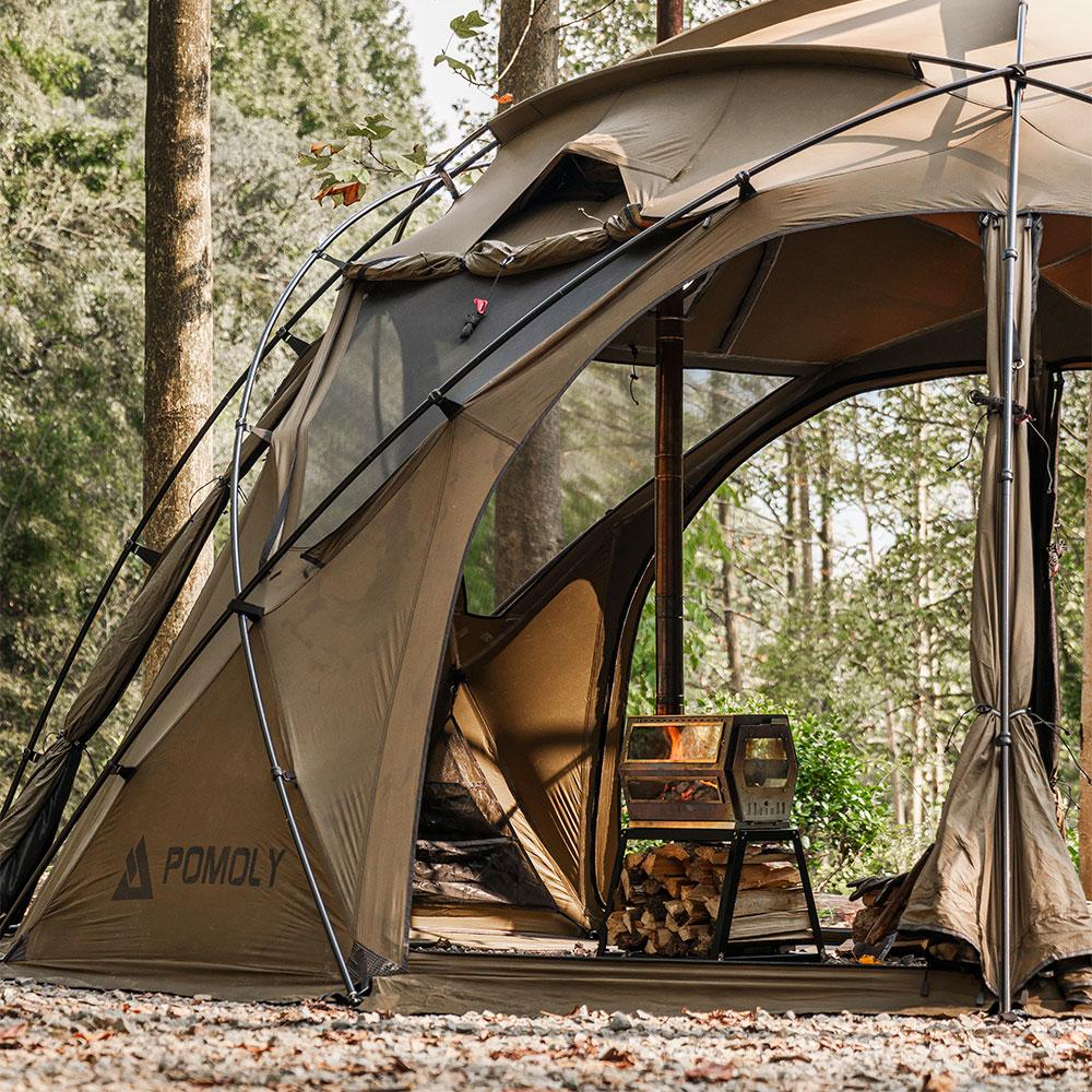 Hive Wood Stove | Hive Hexagon Tent Stove | POMOLY New Arrival 2025