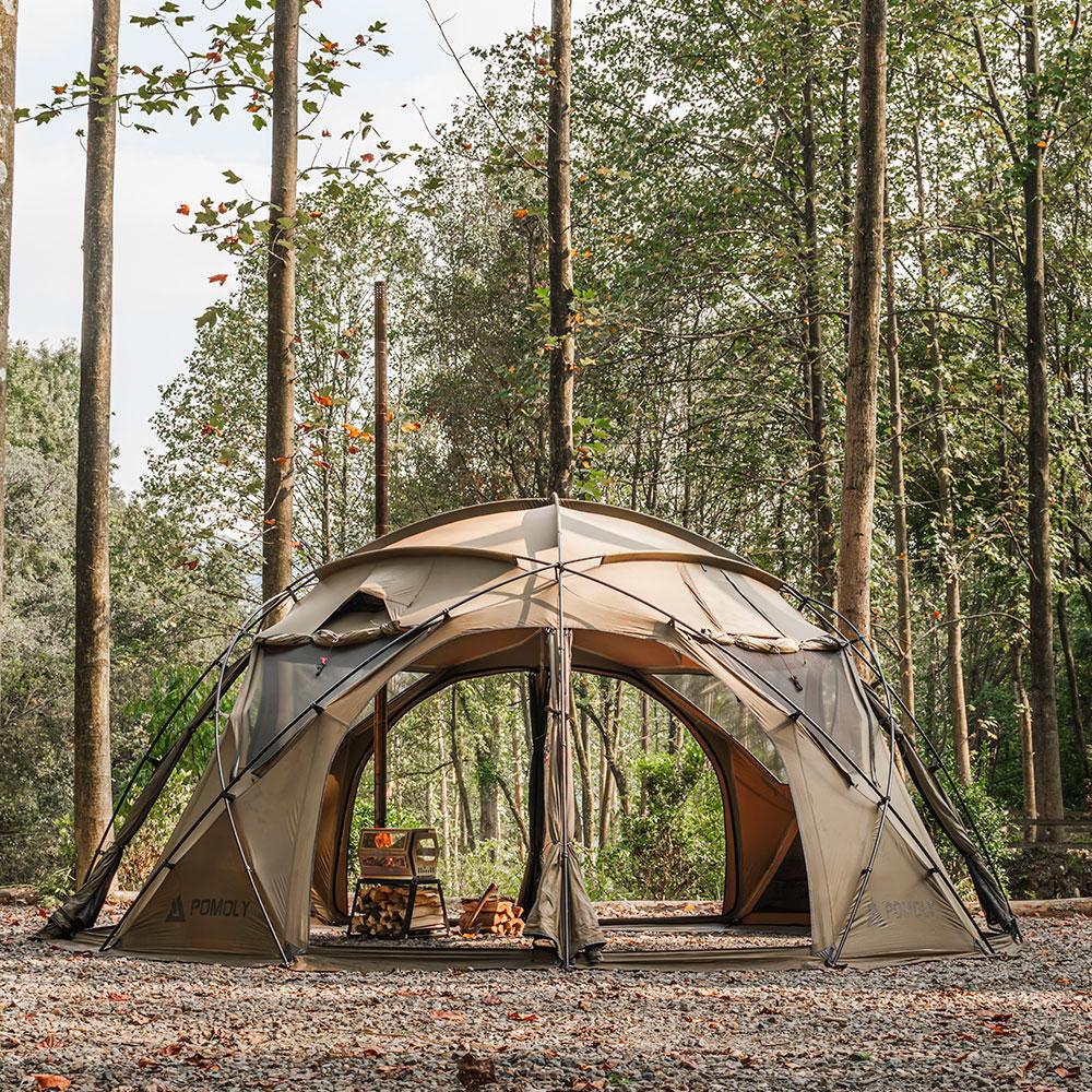 Hive Wood Stove | Hive Hexagon Tent Stove | POMOLY New Arrival 2025