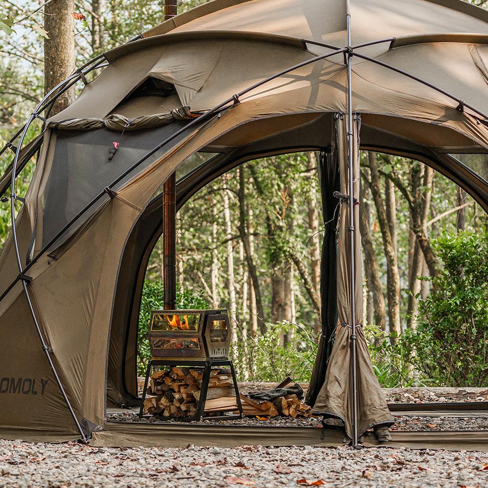 Hive Wood Stove | Hive Hexagon Tent Stove | POMOLY New Arrival 2025