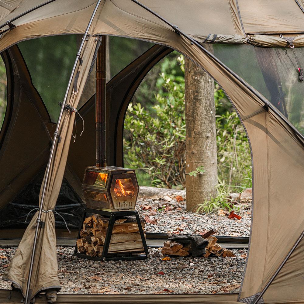 Hive Wood Stove | Hive Hexagon Tent Stove | POMOLY New Arrival 2025