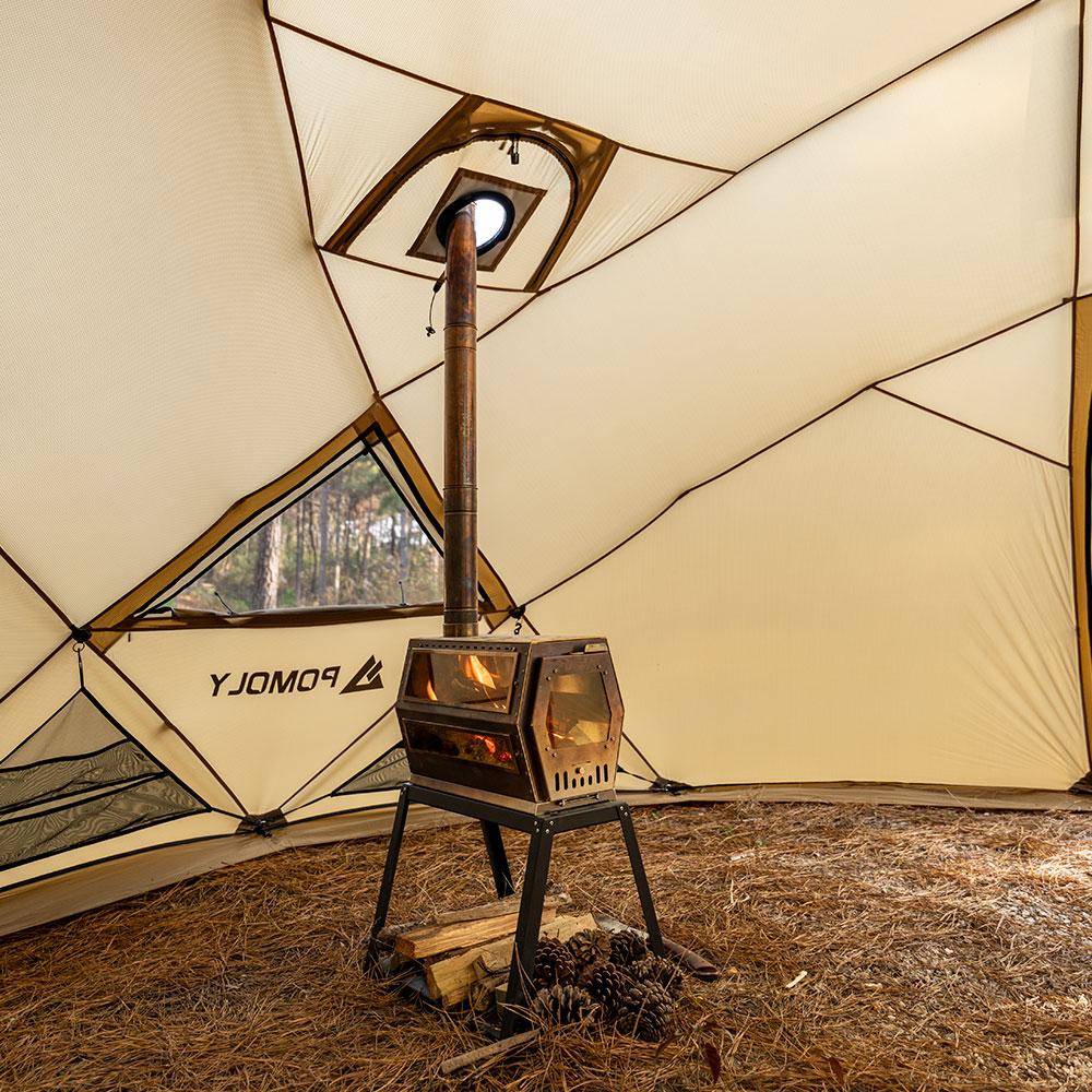 Hive Wood Stove | Hive Hexagon Tent Stove | POMOLY New Arrival 2025