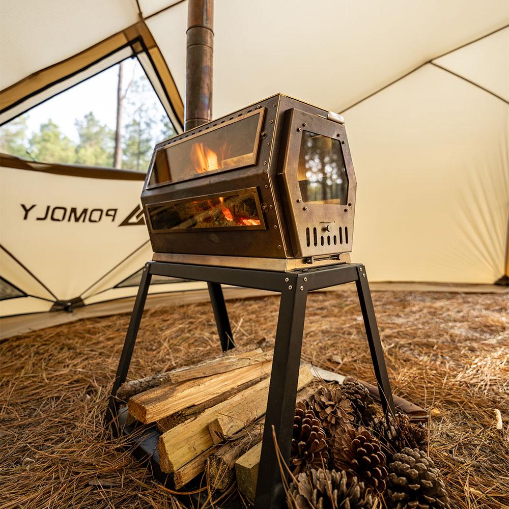 Hive Wood Stove | Hive Hexagon Tent Stove | POMOLY New Arrival 2025