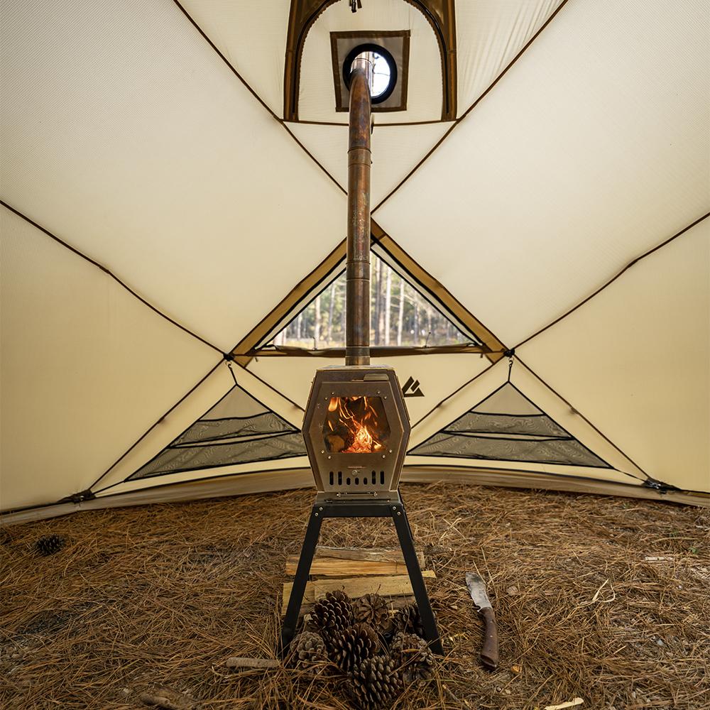 Hive Wood Stove | Hive Hexagon Tent Stove | POMOLY New Arrival 2025