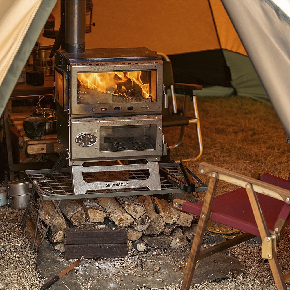 Baker Ti | POMOLY Oven Stove | Portable Oven Tent Wood Stove | POMOLY New Arrival 2025