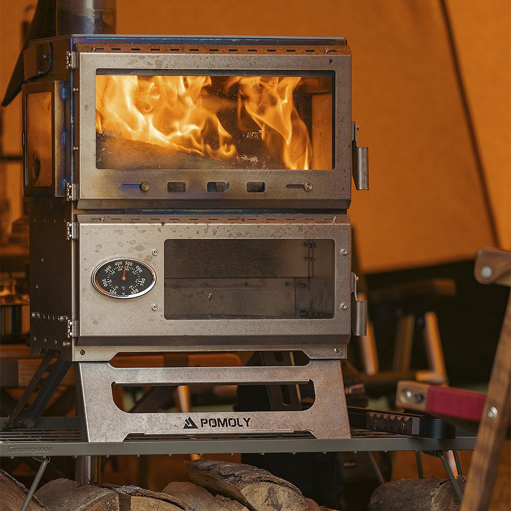 Baker Ti | POMOLY Oven Stove | Portable Oven Tent Wood Stove | POMOLY New Arrival 2025