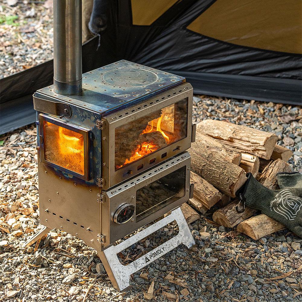 Baker Ti | POMOLY Oven Stove | Portable Oven Tent Wood Stove | POMOLY New Arrival 2025