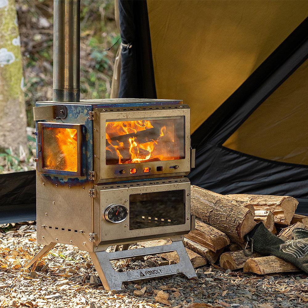 Baker Ti | POMOLY Oven Stove | Portable Oven Tent Wood Stove | POMOLY New Arrival 2025