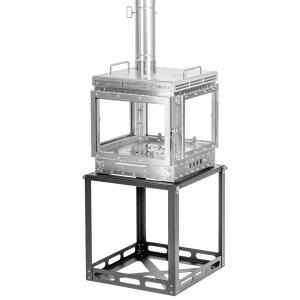 Cube 4 | Outdoor Wood Stove | POMOLY New Arrival 2025
