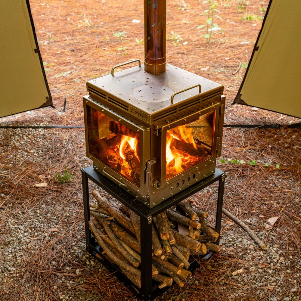 Cube 4 | Outdoor Wood Stove | POMOLY New Arrival 2025