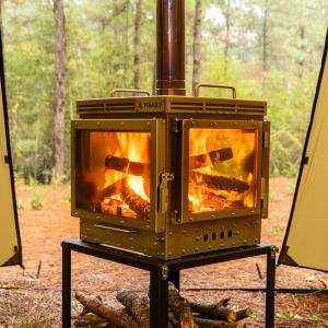 Cube 4 | Outdoor Wood Stove | POMOLY New Arrival 2025