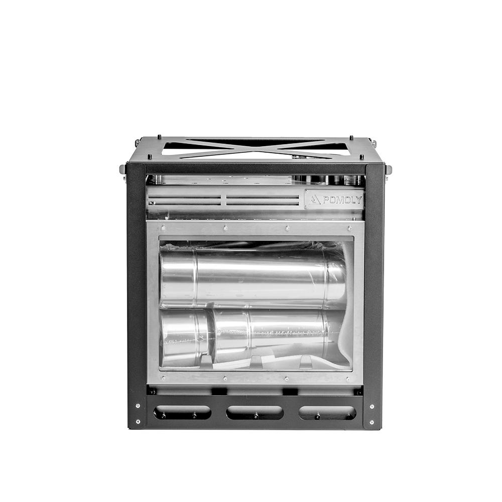 Cube 4 | Outdoor Wood Stove | POMOLY New Arrival 2025