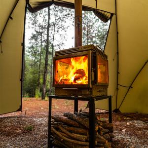 Cube 4 | Outdoor Wood Stove | POMOLY New Arrival 2025