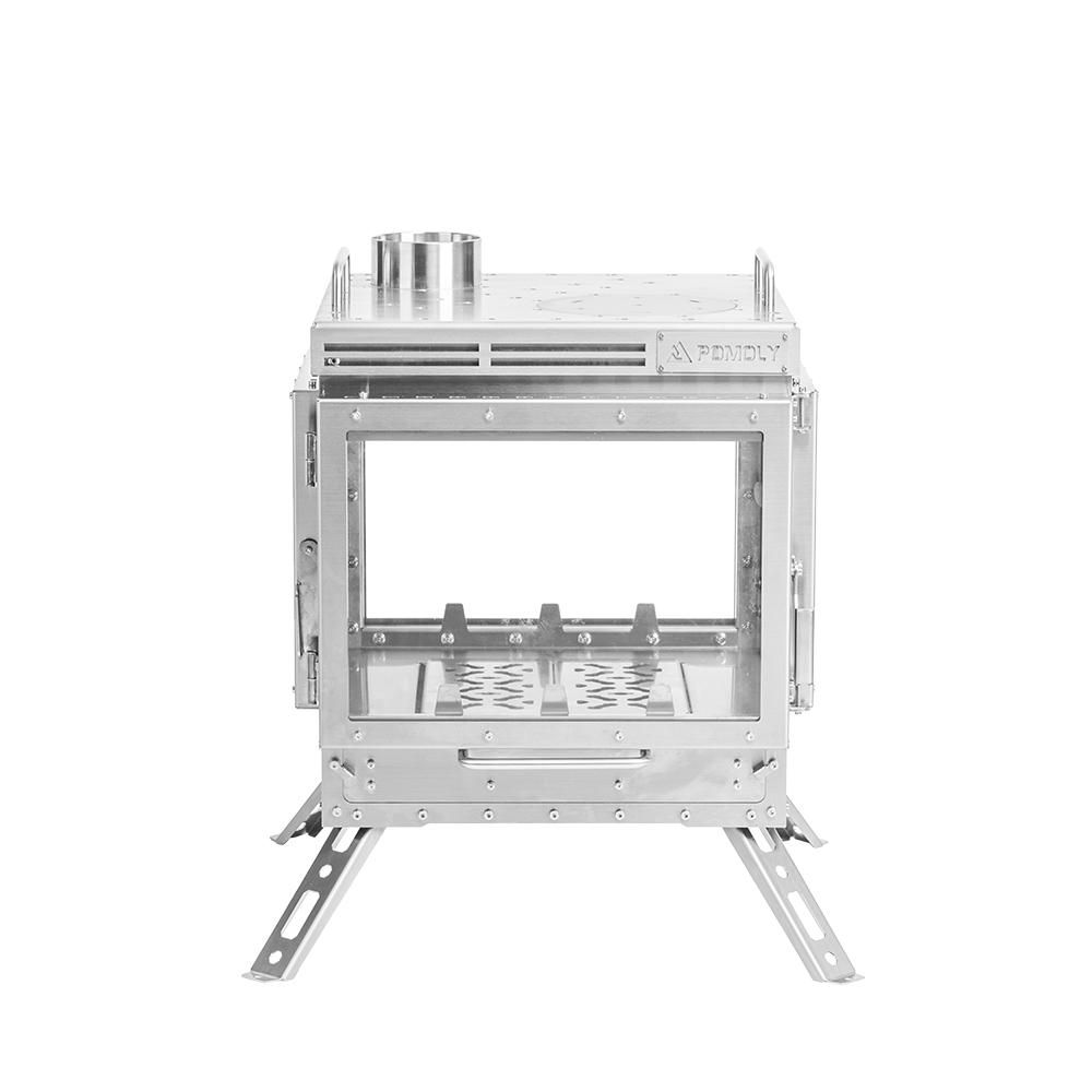 Cube 4 | Outdoor Wood Stove | POMOLY New Arrival 2025